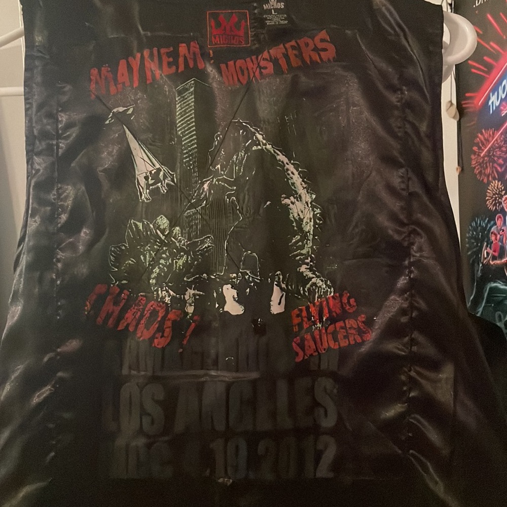Vintage Godzilla Bike Vest
